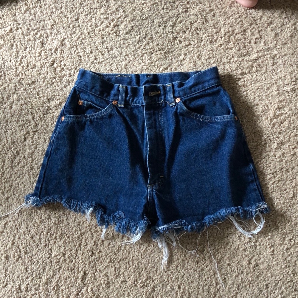 Lee high waisted shorts